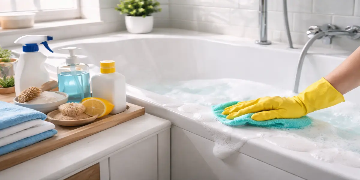 Effective Tips To Clean An Acrylic Bathtub